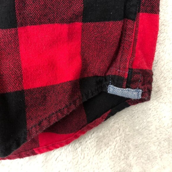 Vintage Weatherproof Men Shirt Large Buffalo Plaid Long Sleeve Button Up Flannel - Picture 10 of 12